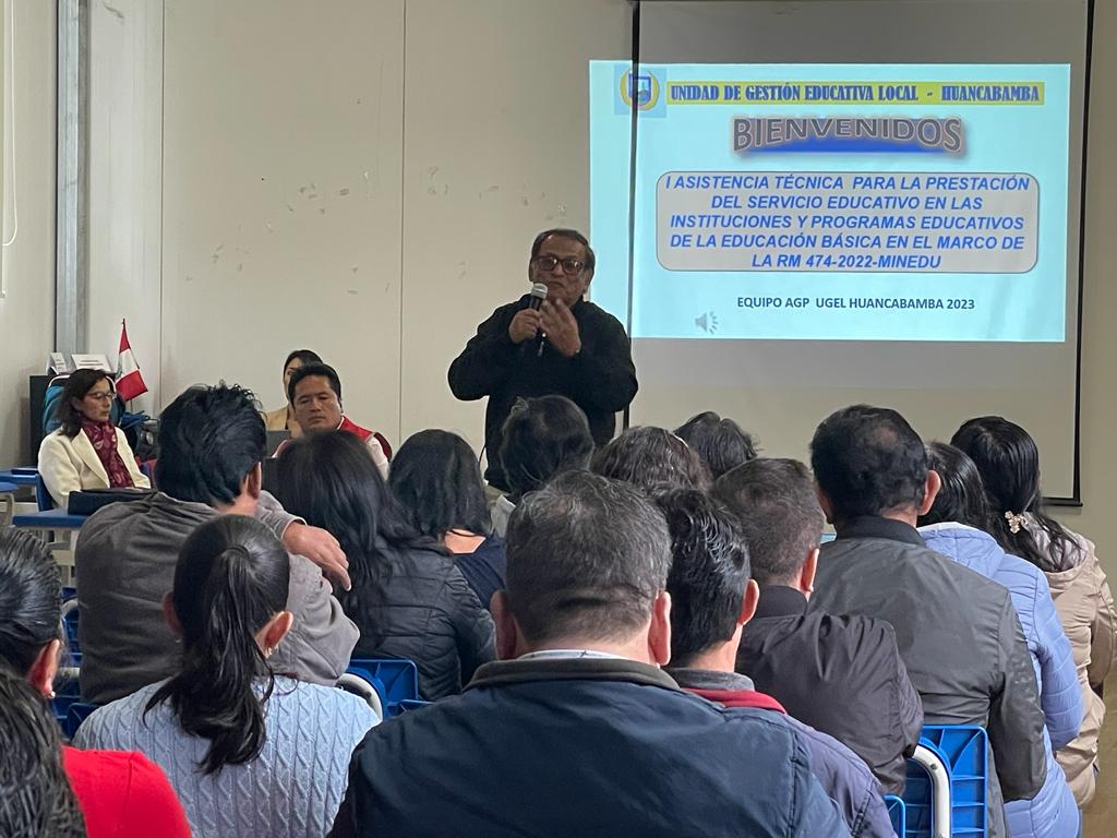 Directivos de UGEL Huancabamba
