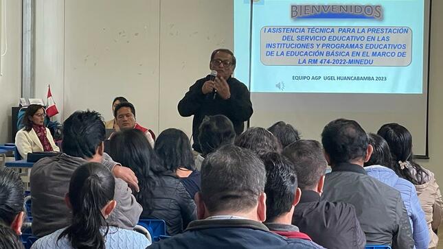 Directivos de UGEL Huancabamba