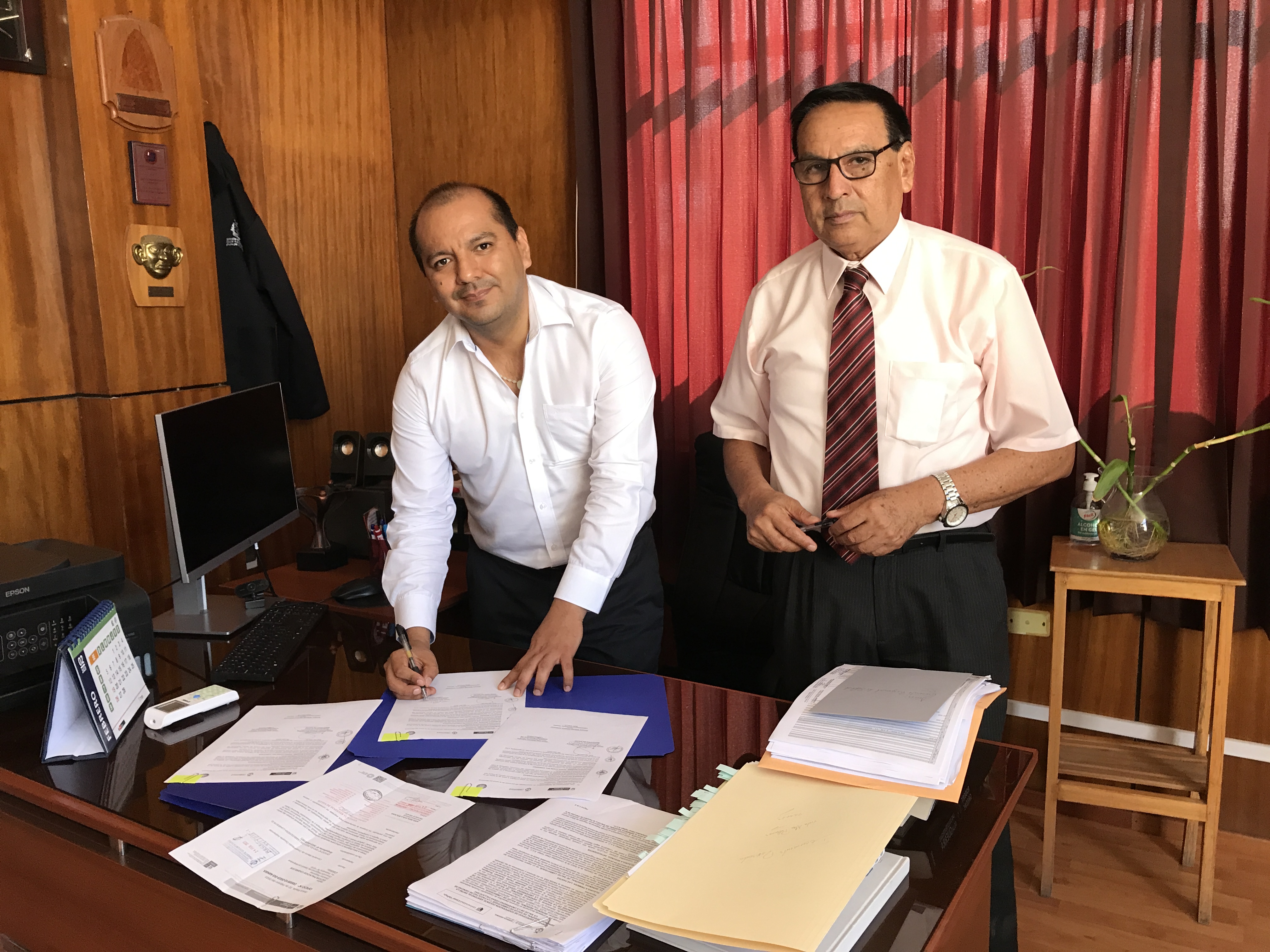 Firmaron un Convenio marco de cooperación docente-asistencial