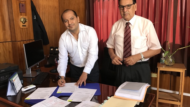 Firmaron un Convenio marco de cooperación docente-asistencial