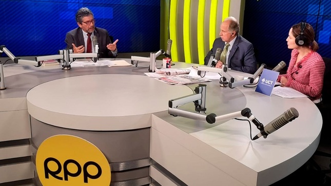 Magistrado Manuel Monteagudo en entrevista en RPP.