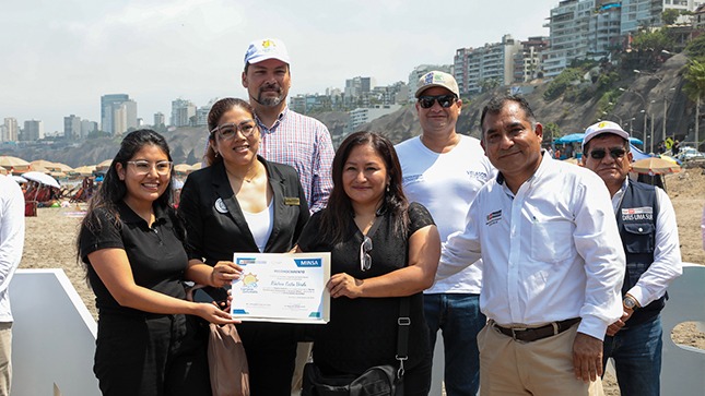 Verano saludable Minsa reconoce a municipalidades y restaurantes por cumplir con el cuidado de la salud pública