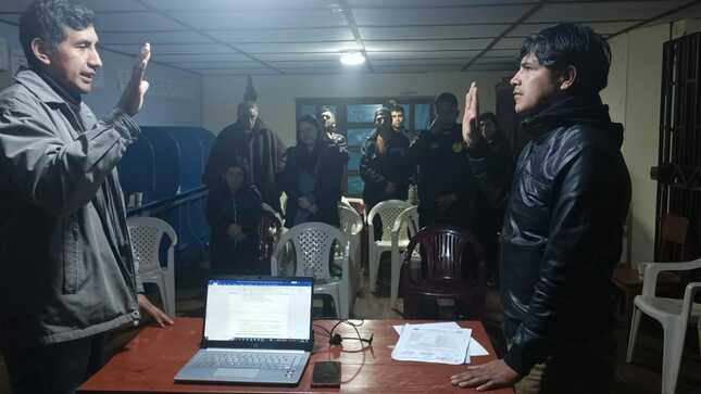 Conformación del Comite de Seguridad Ciudadana - Santo Tomás