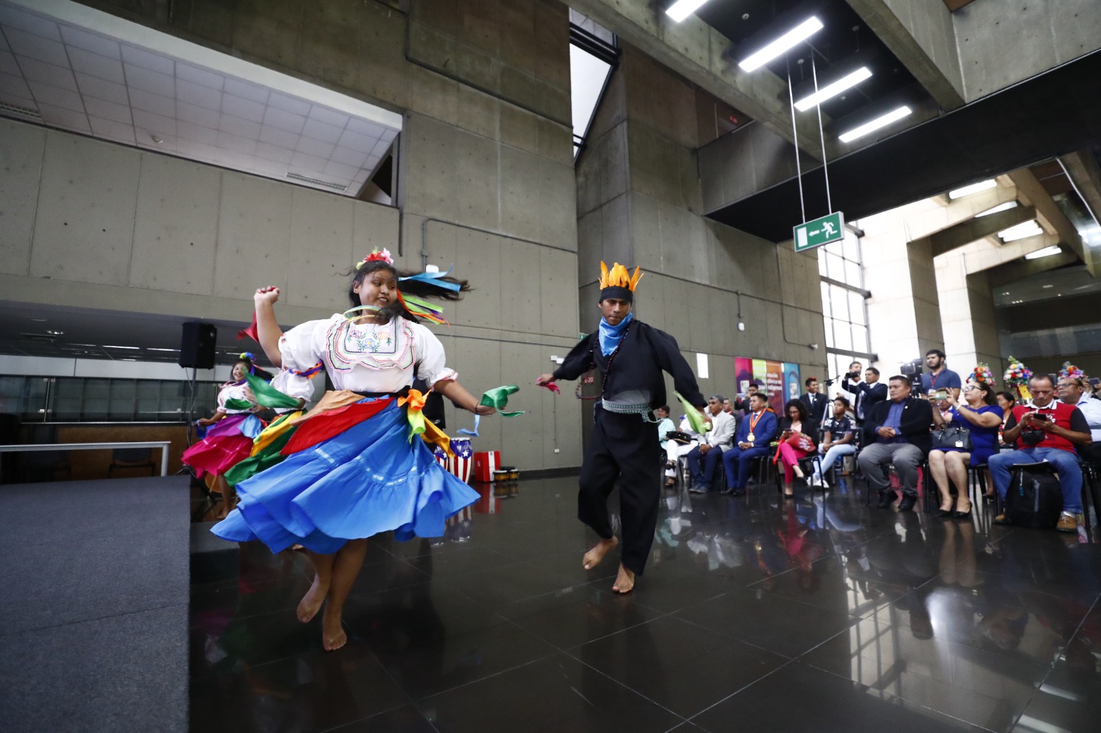 Ministra de Cultura participó de la presentación del Carnaval de la Interculturalidad de Quilmaná