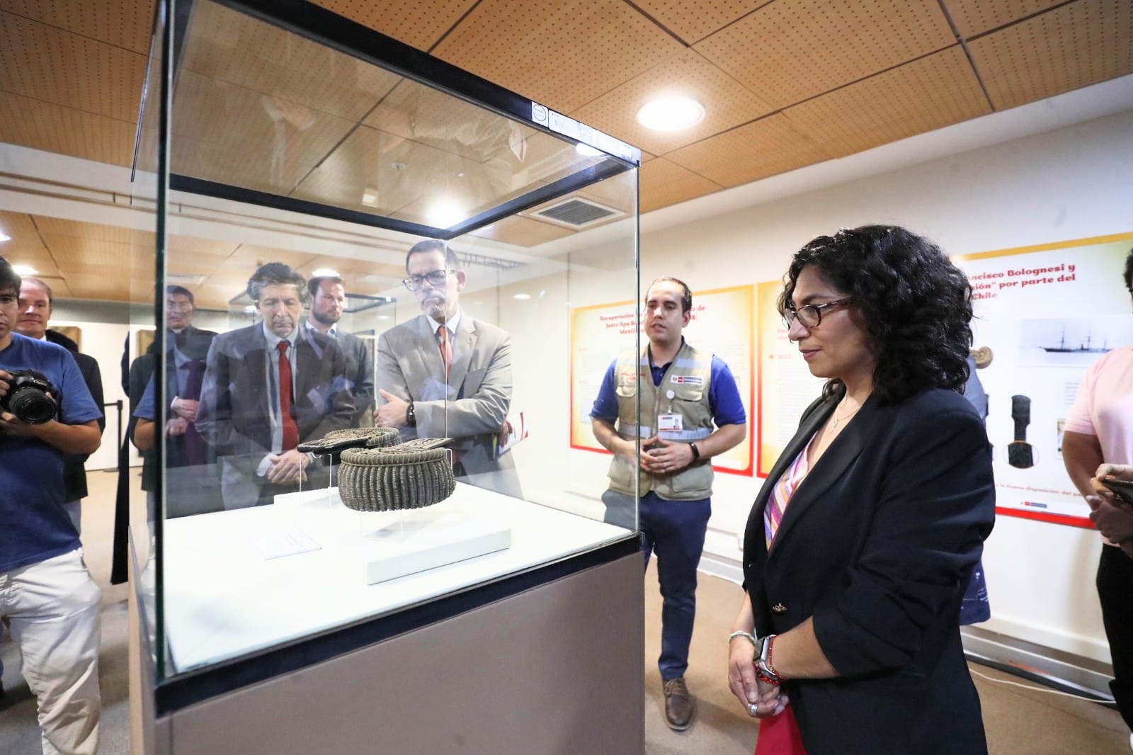 Ministerio de Cultura: Más de mil personas visitaron la exposición museográfica “Wasinman Kutispa – Patrimonio Recuperado”