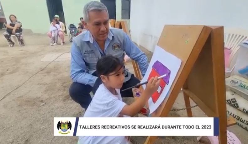 Alcalde participó de la clausura del "Festival Pinta tu Verano" en el C.P. La Florida