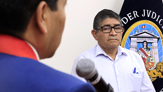 Homenaje exservidor CSJ de Lima Norte