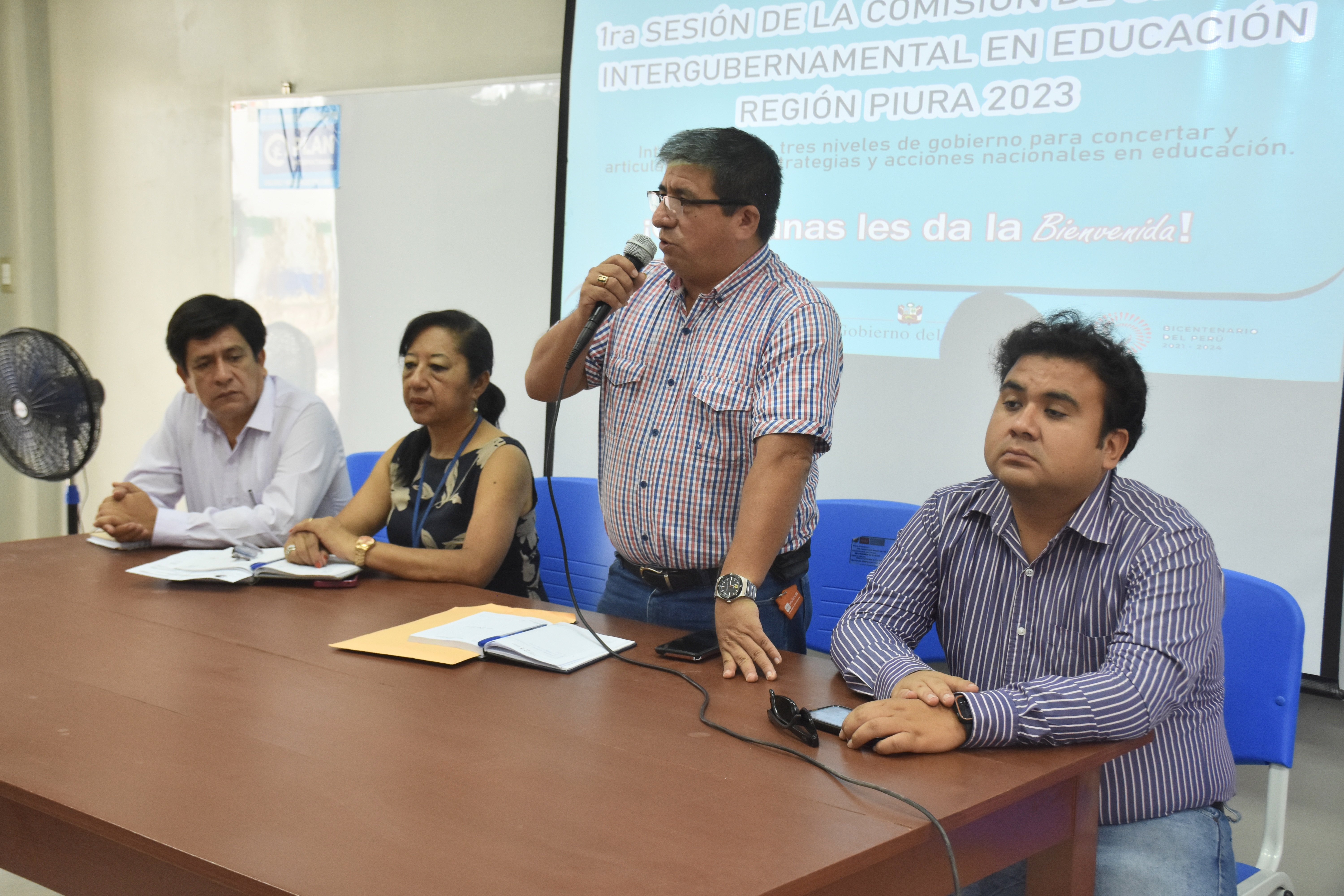 Palabras del director regional de Educación Piura 