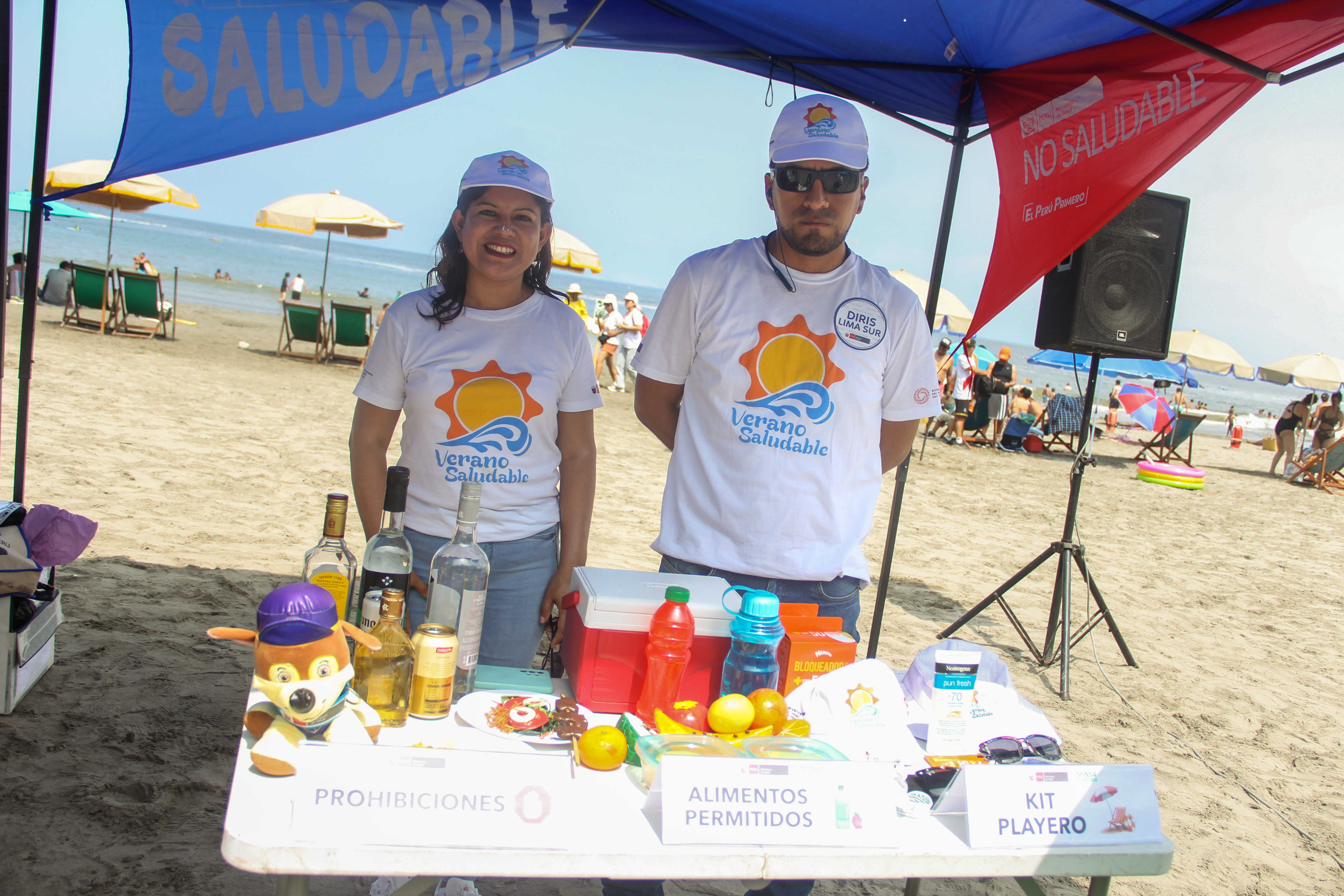Diris Lima Sur desarrolla varias campañas de concientización para playas saludables