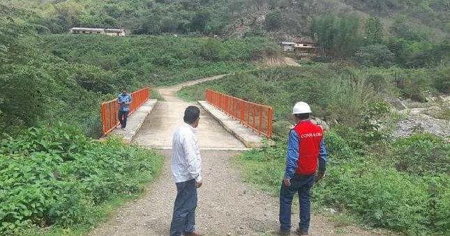 Contraloría detecta deficiencias en construcción de cinco puentes y en vía de Canchaque