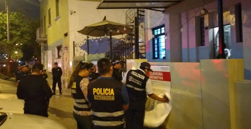 Gerencia de Fiscalización clausura local que realizaba falsos alquileres