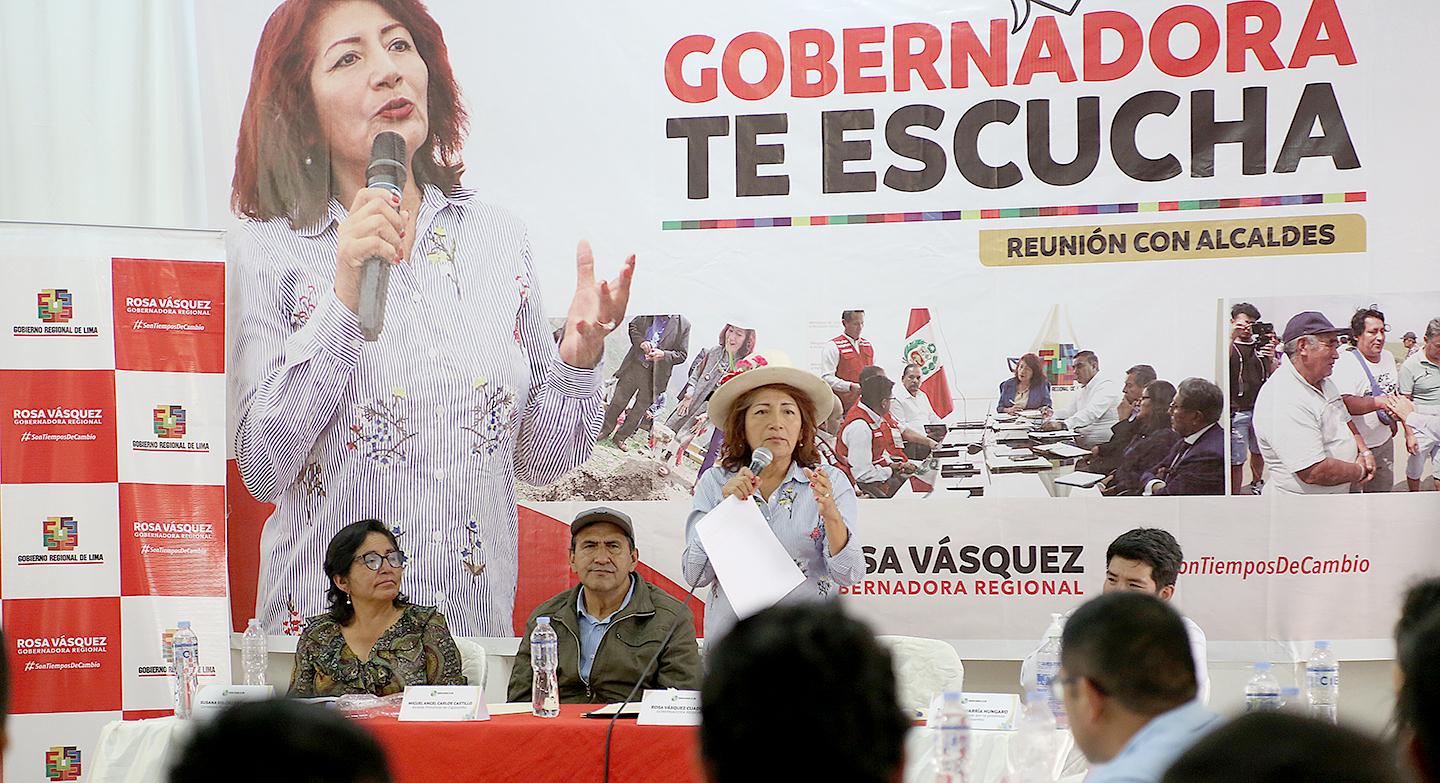 Rosa Vásquez: “Tenemos una idea clara de las verdaderas necesidades que atenderemos en Cajatambo”