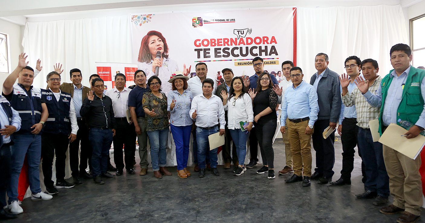 Rosa Vásquez: “Tenemos una idea clara de las verdaderas necesidades que atenderemos en Cajatambo”
