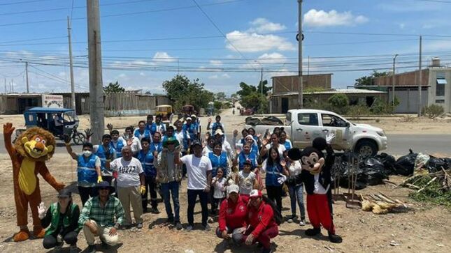 Exitosa campaña de limpieza en el Sector Oeste 