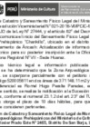 Vista preliminar de documento Aviso MAP Chankillo Sucesión de Petitorio Minero
