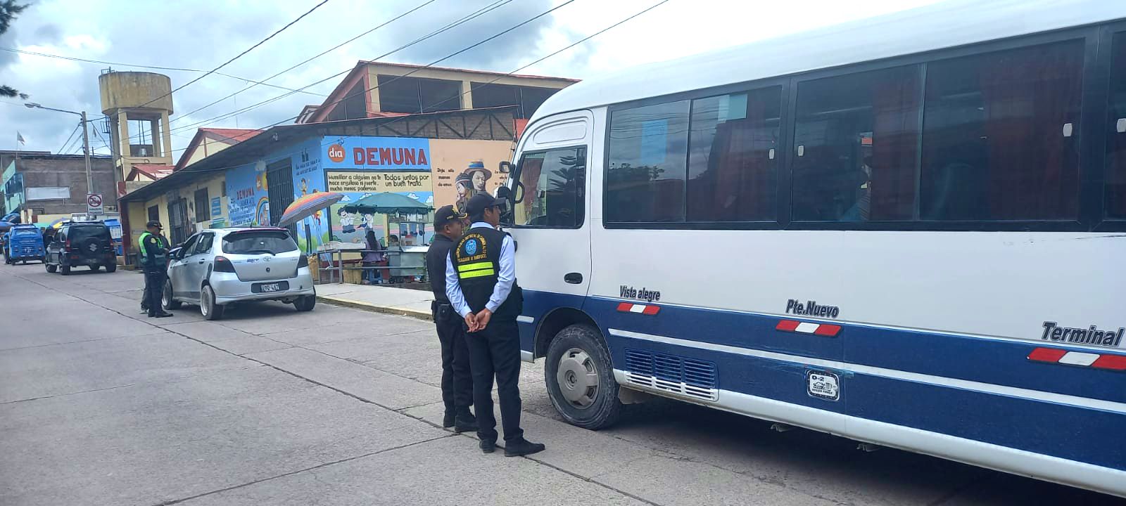 Operativo disuasivo a conductores de motos lineales, taxis y transporte urbano