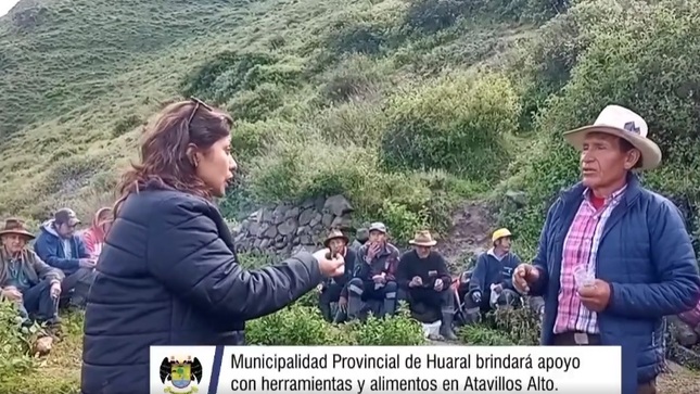 Municipalidad de Huaral constata que vías de acceso fueron por los huaicos 
