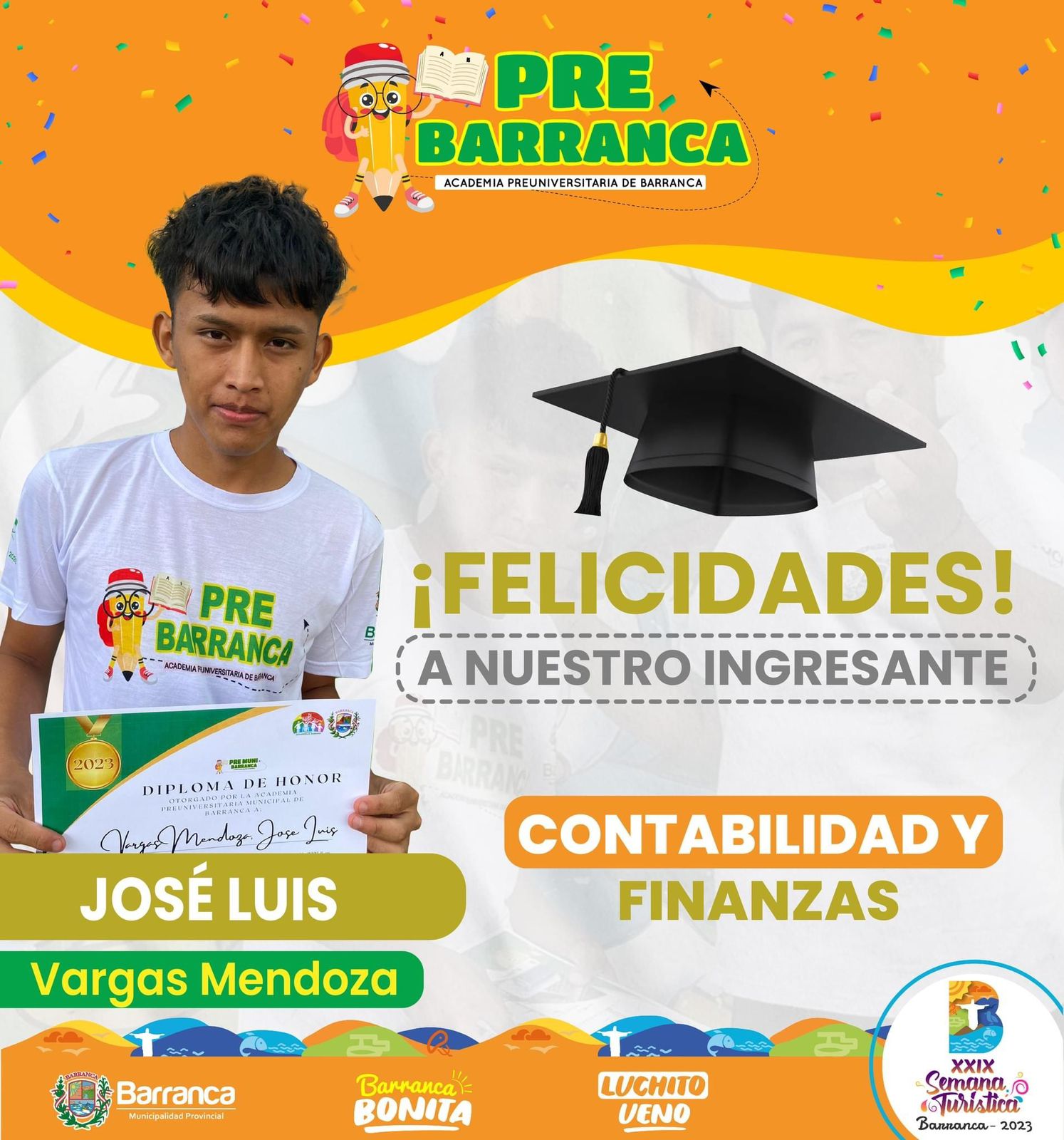 Primeros Frutos de la Academia Pre - Municipal