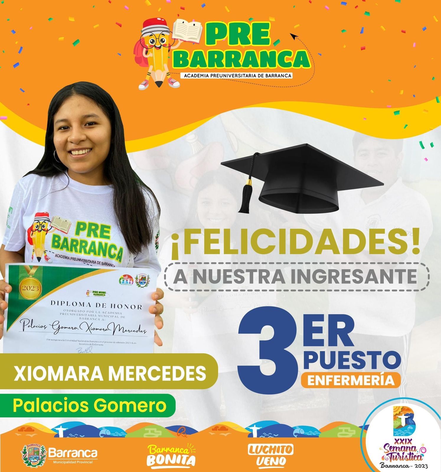 Primeros Frutos de la Academia Pre - Municipal