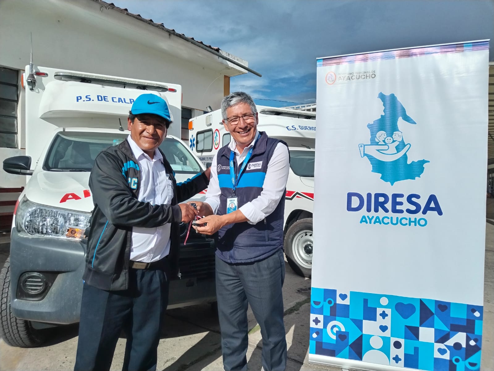 Entrega de ambulancias
