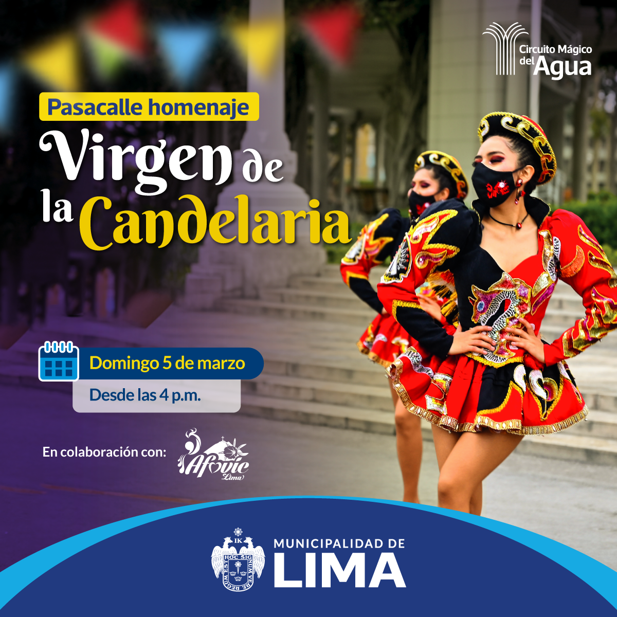 Municipalidad de Lima realizará homenaje a la Virgen de la Candelaria