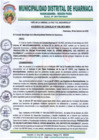 Vista preliminar de documento ACUERDO DE CONSEJO Nº026-2023-MDH.pdf