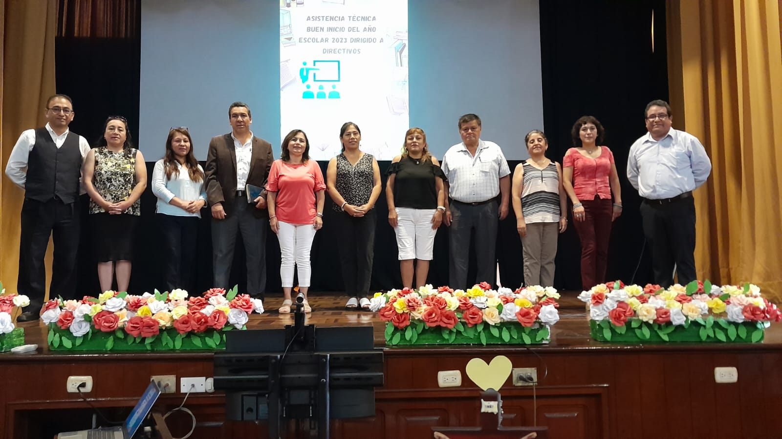 UGEL 03 TNO da la bienvenida al nuevo personal directivo que asume el cargo para el año 2023. Éxitos colegas!