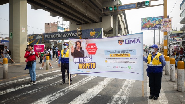 La iniciativa llegó en esta oportunidad a la estación Bayóvar en San Juan de Lurigancho.