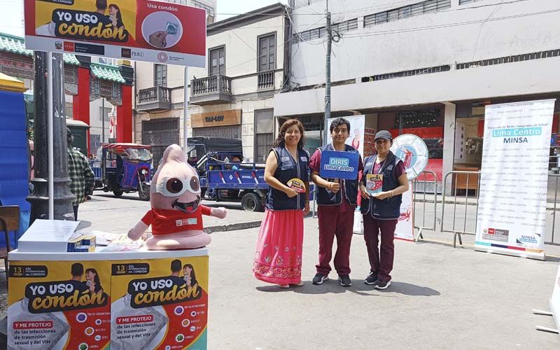 imagen 5 de Diris Lima Centro realiza campaña por el Día Internacional del Condón