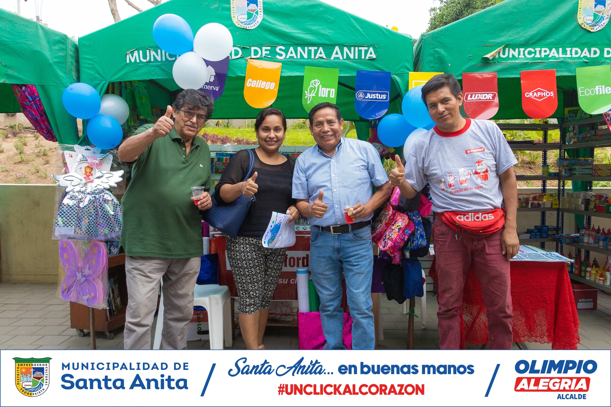Se inauguro la gran feria escolar en el Parque Ecológico, donde encontraras precios asequibles en artículos para el año escolar, en beneficio de todos los vecinos de Santa Anita.
#olimpioalegría #santaanitaenbuenasmanos #FeriaEscolar