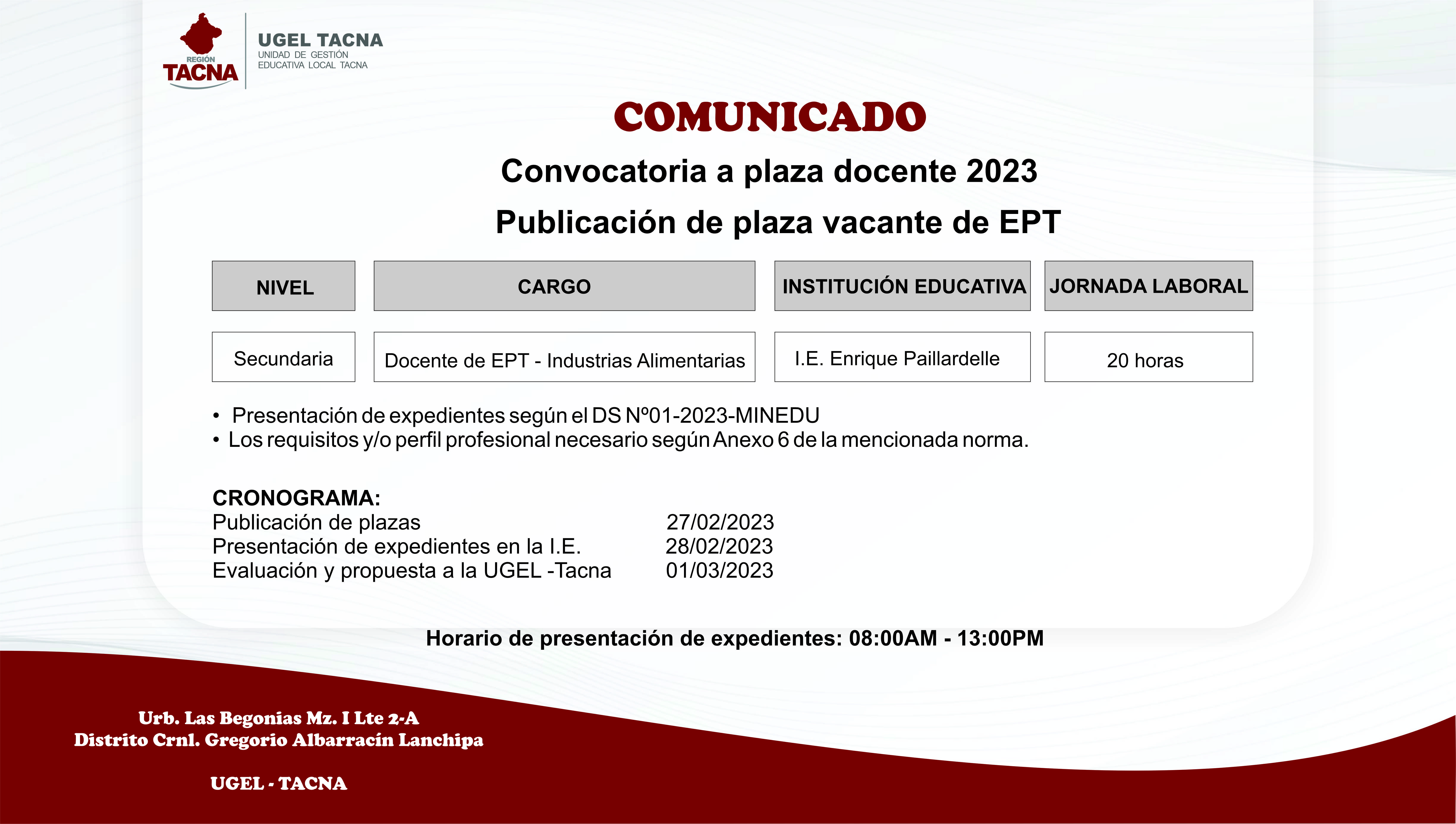 Archivo JPG de Comunicado