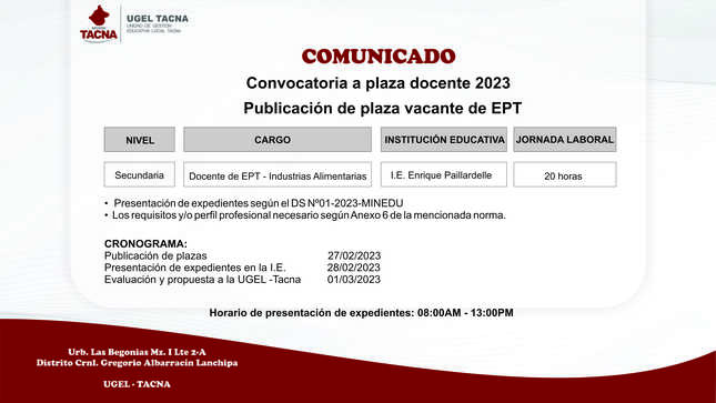 Archivo JPG de Comunicado