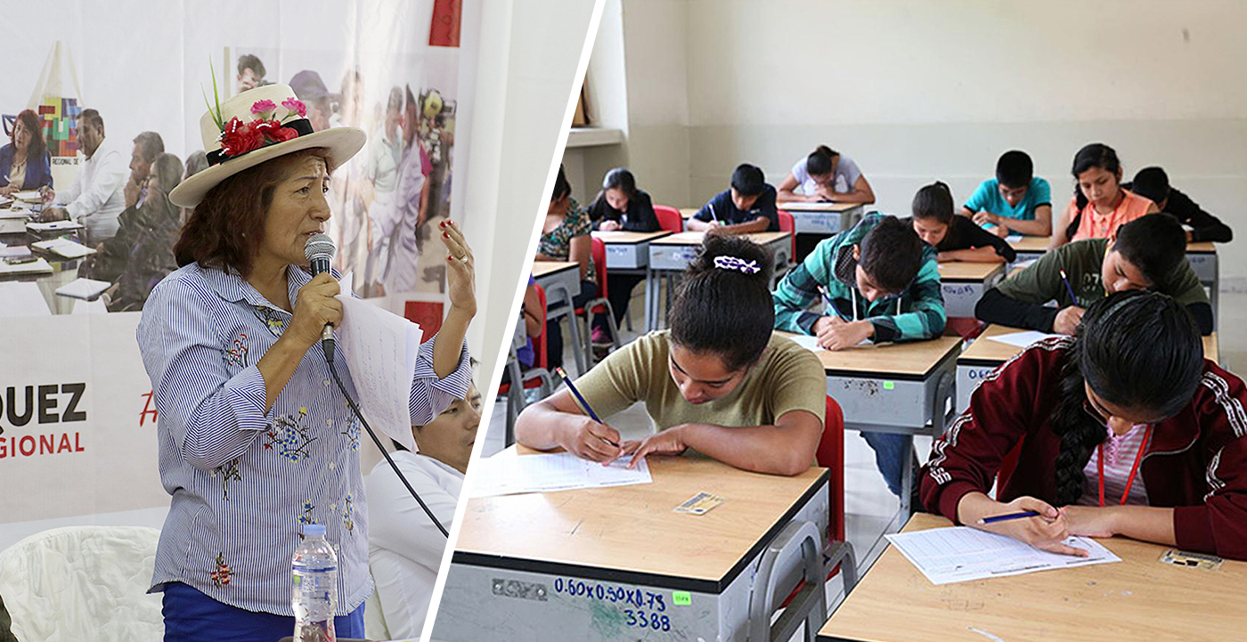 “No hay una verdadera descentralización educativa, impidiendo avanzar en las mejoras académicas”, sostuvo Rosa Vásquez