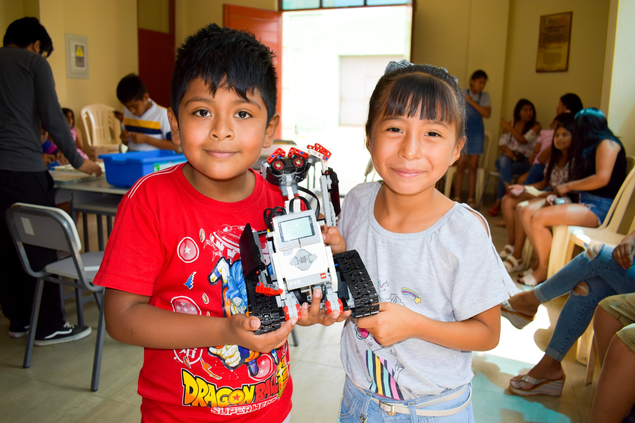imagenes de la primera clase de robotica