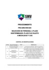 Vista preliminar de documento Procedimiento "PRO-GRE-RHH-001 - Selección de Personal a Plazo Indeterminado, Plazo Fijo Sujeto a Modalidad y CAS"