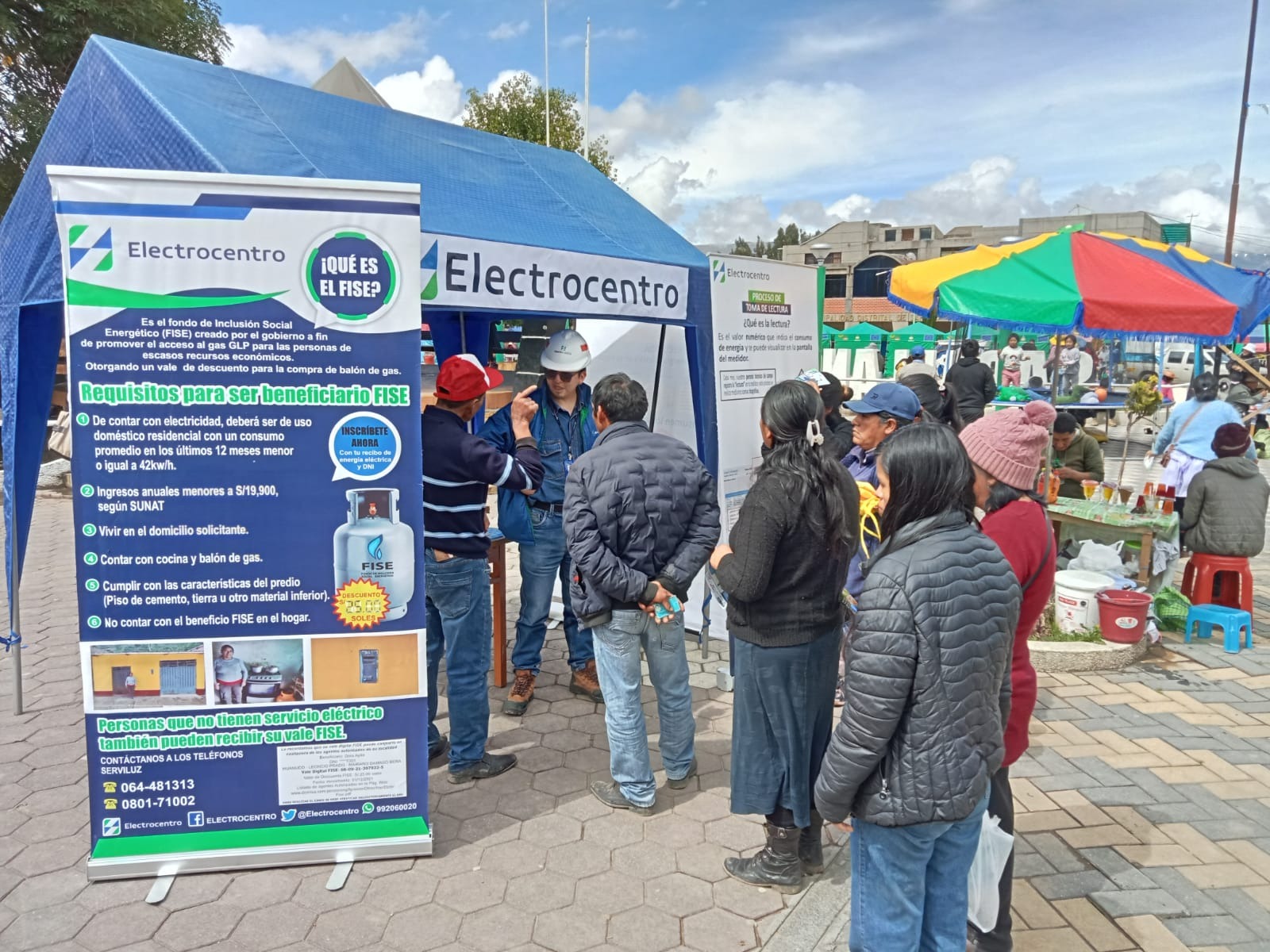 ELECTROCENTRO da inicio al despliegue de Oficinas Móviles en la región JUNÍN