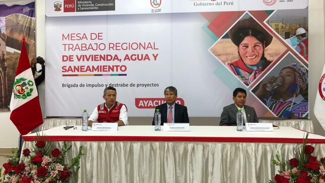 Equipo de profesionales del sector sostuvo mesas de trabajo con el gobernador regional y 87 municipalidades provinciales y distritales de la región, a fin de lograr el destrabe de sus proyectos.