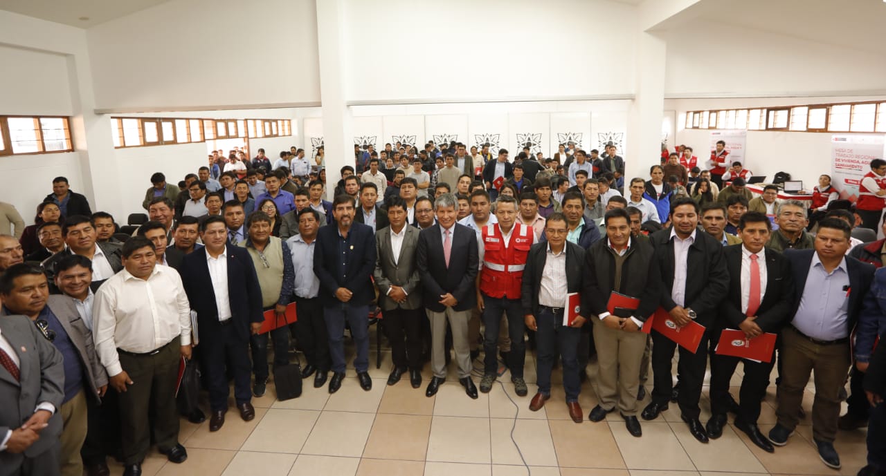 Equipo de profesionales del sector sostuvo mesas de trabajo con el gobernador regional y 87 municipalidades provinciales y distritales de la región, a fin de lograr el destrabe de sus proyectos.
