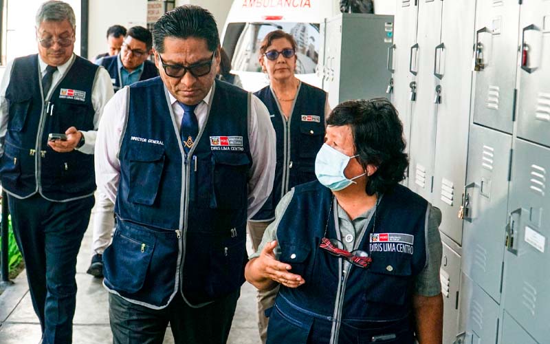 imagen1 de Director General de la Diris Lima Centro supervisa establecimientos de salud