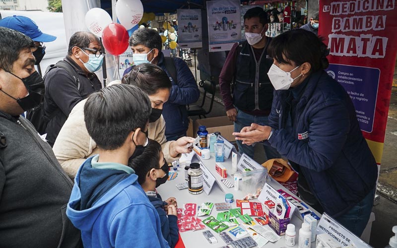 imagen4 de Lima Centro: 302,246 productos farmacéuticos, sanitarios y dispositivos médicos fueron decomisados en operativos de fiscalización