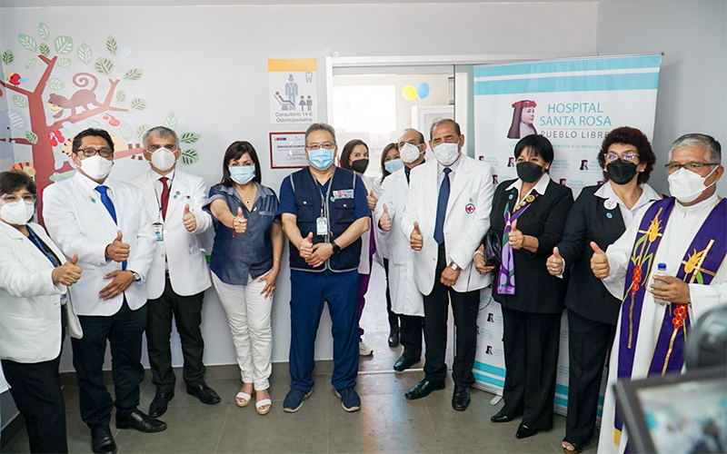 imagen1 de Lima Centro: Hospital Santa Rosa fortalece 12 servicios remodelados para mejorar la demanda de atenciones