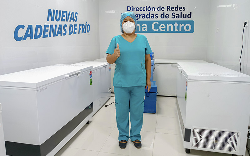 imagen1 de Diris Lima Centro remodela cadenas de frío en establecimientos de salud