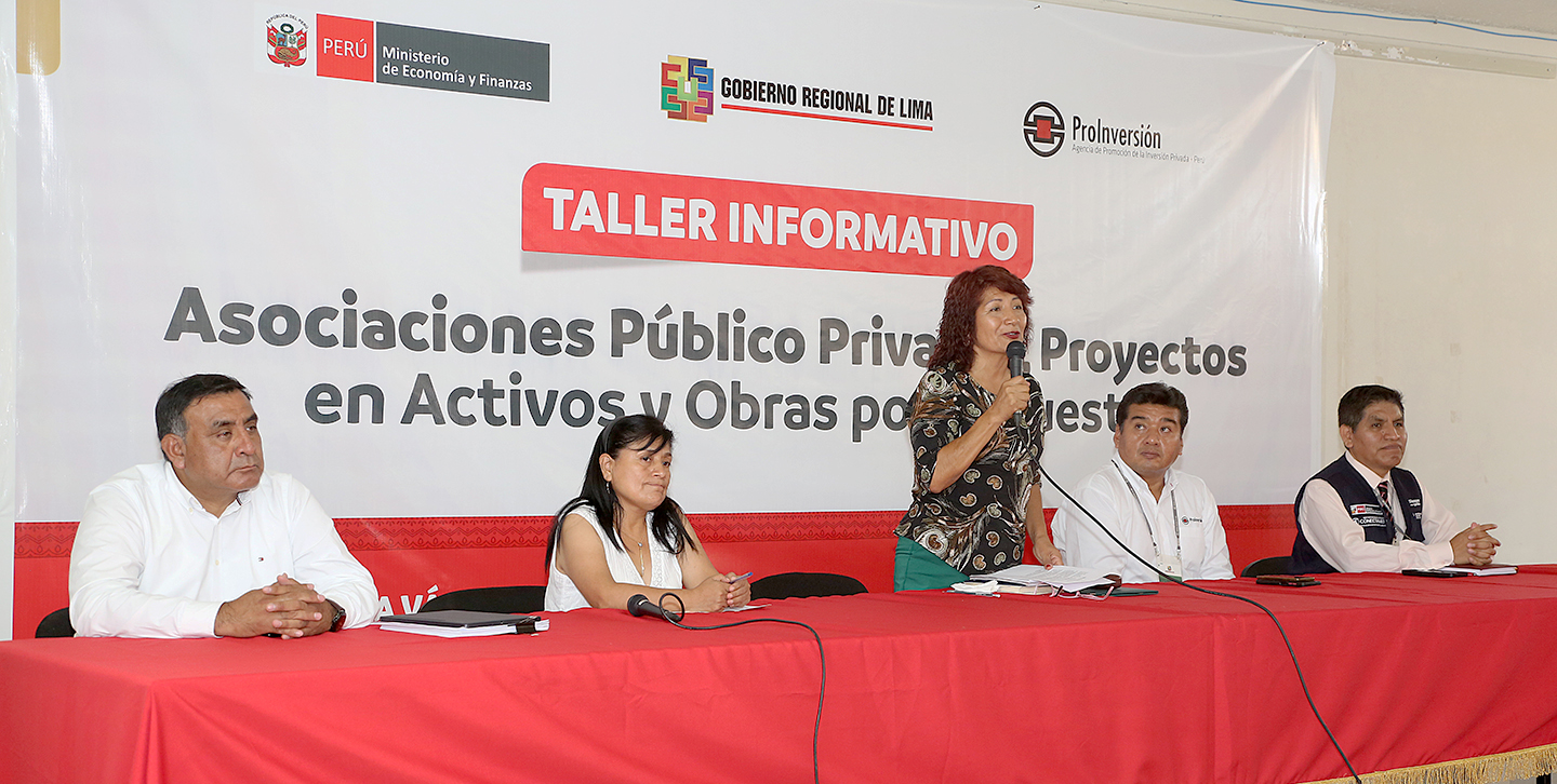 Fortalecen capacidades para impulsar las inversiones a nivel de la región Lima