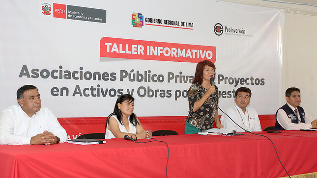 Fortalecen capacidades para impulsar las inversiones a nivel de la región Lima