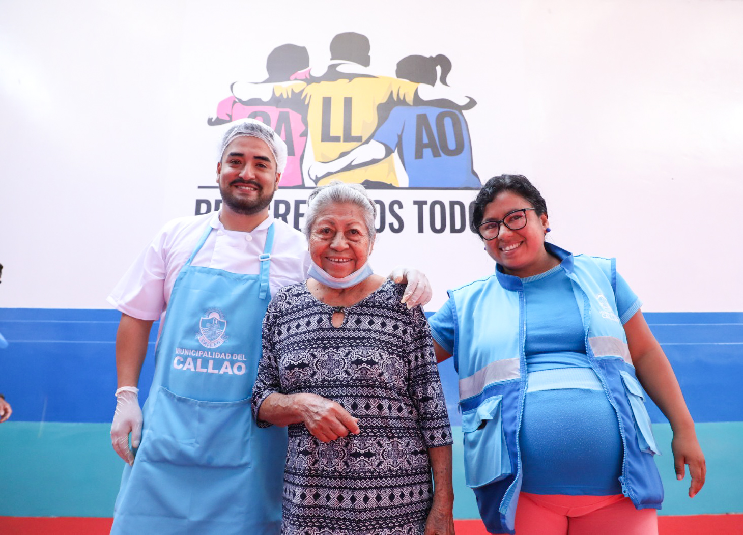 Nuestro alcalde Pedro Spadaro, junto al Ministro de Desarrollo e Inclusión social, Julio Demartini, encabezaron el relanzamiento del comedor popular “Teresa Izquierdo”.