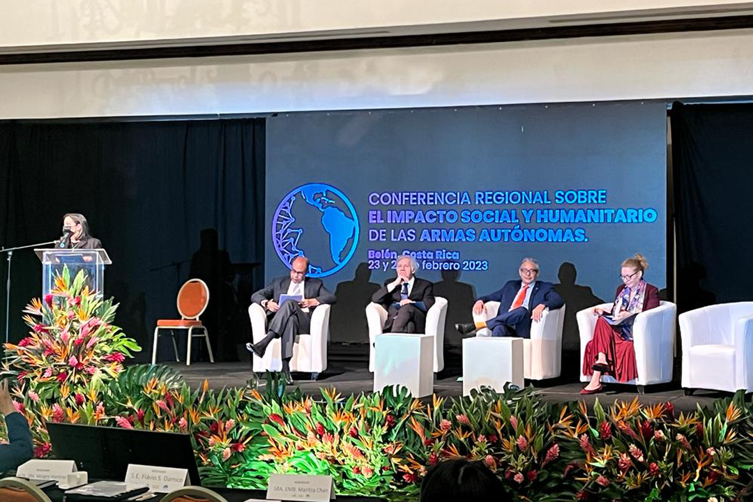 Participación del Perú en la Conferencia Latinoamericana y del Caribe sobre el Impacto Social y Humanitario de las Armas Autónomas