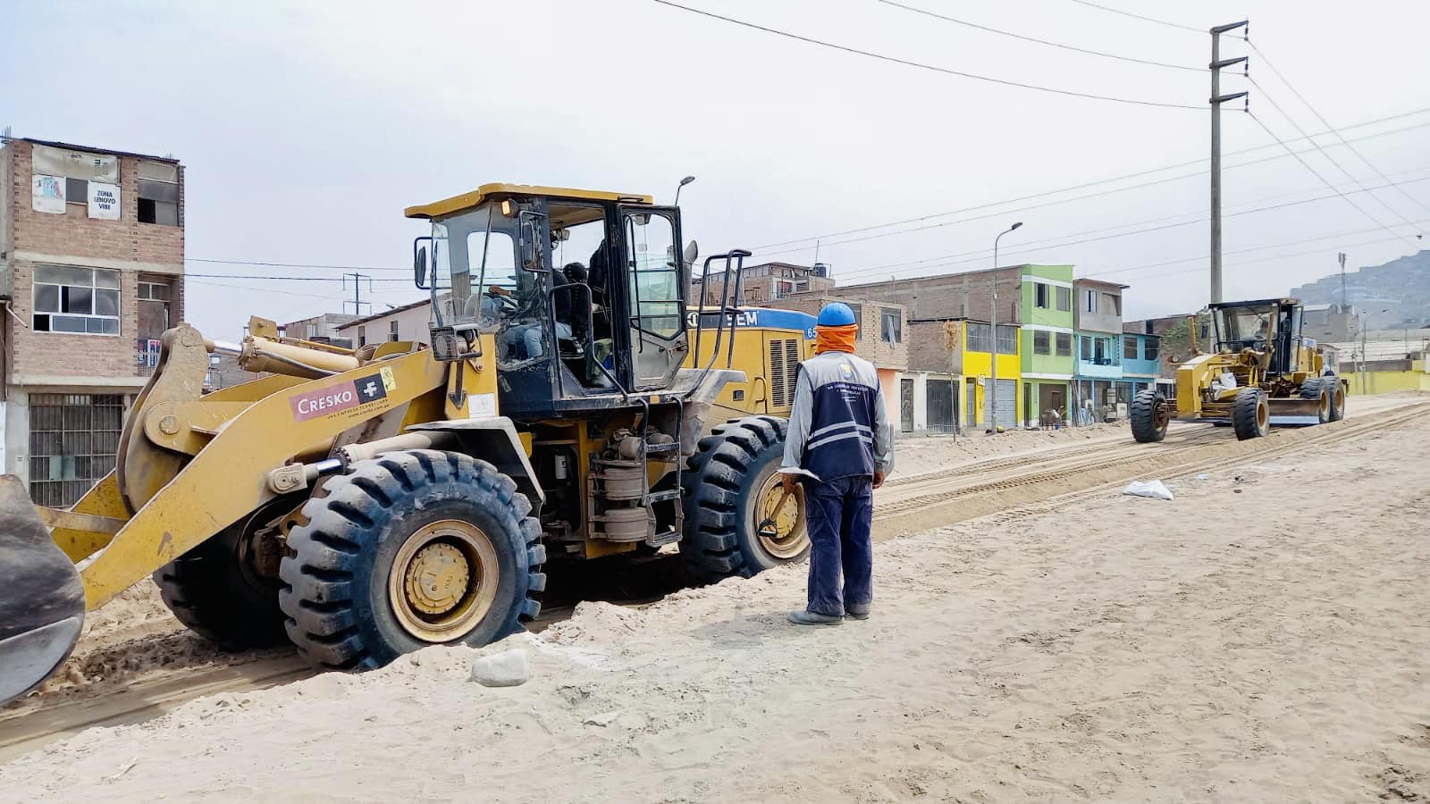 Avance de las obras.