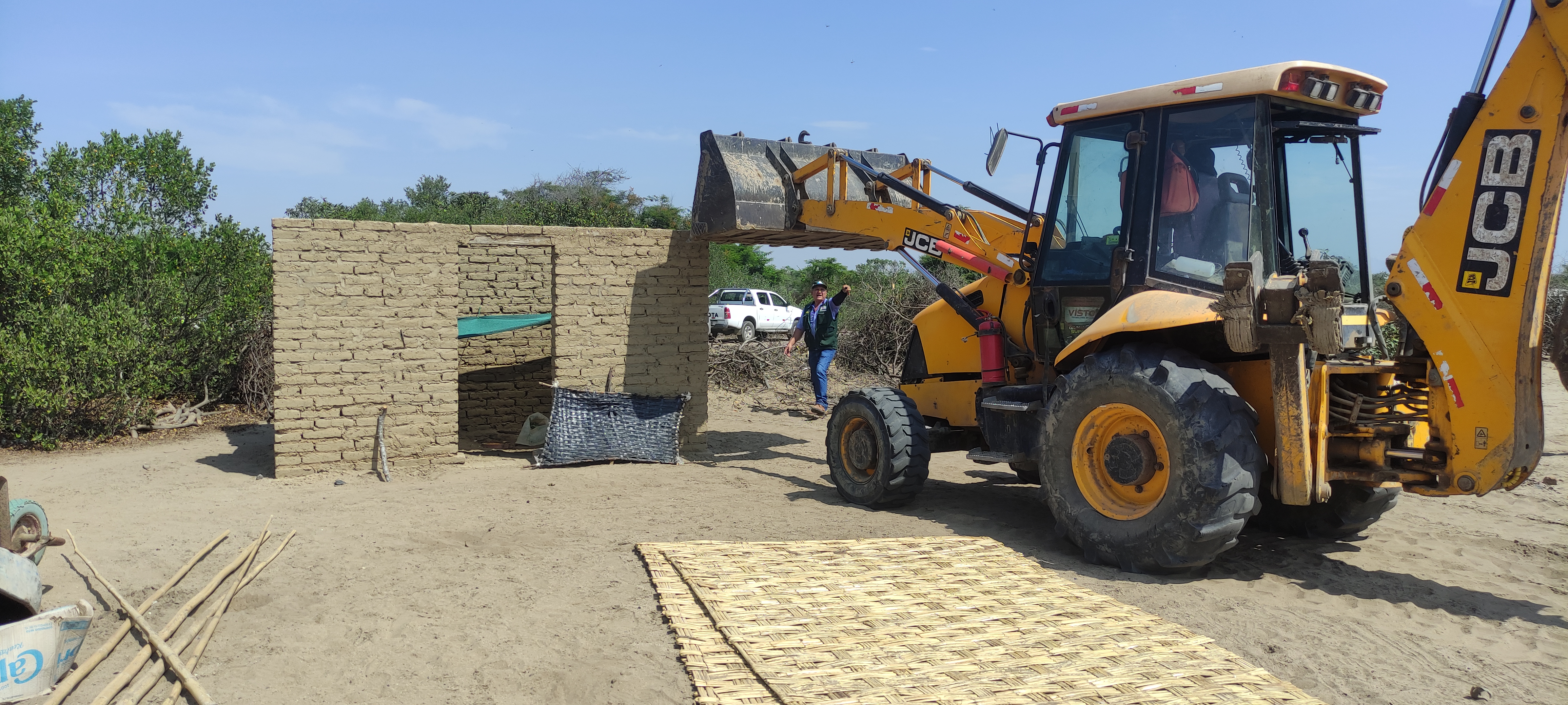 Recuperación Terreno en Pampas de Úcupe