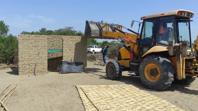 Recuperación Terreno en Pampas de Úcupe