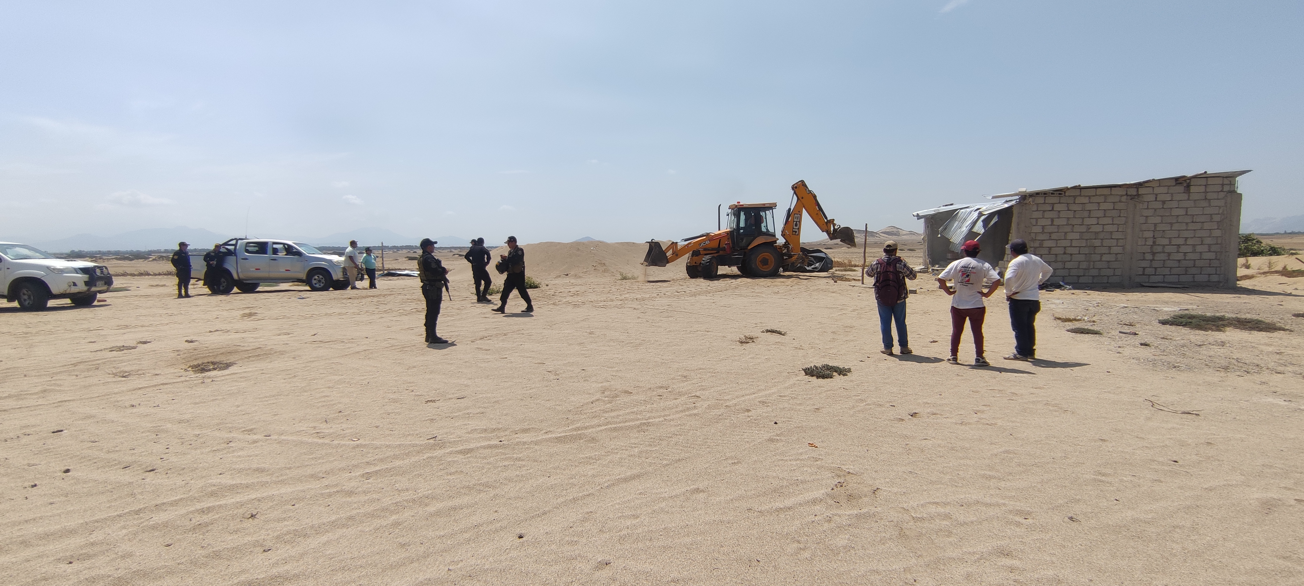 Recuperación Terreno en Pampas de Úcupe